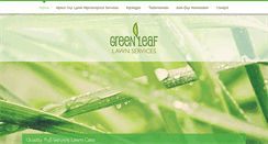 Desktop Screenshot of greenleaflawnservices.com