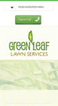 Mobile Screenshot of greenleaflawnservices.com